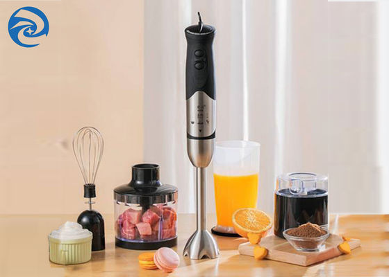 400W 500ml Mixer Makanan Genggam 304 Stainless Steel 2 Kecepatan