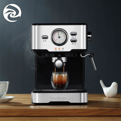 Mesin Kopi Rumah 220V Italia Dengan Milk Fother Black