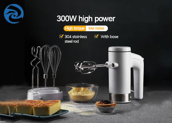 Pengocok Telur Listrik Dengan Stand ABS Stainless Steel