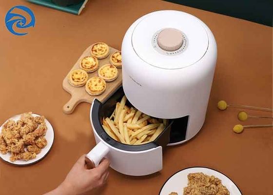 Otomatis 2,6 Quart Smart Air Fryers Putih Listrik