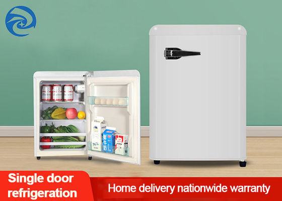Kulkas Mini Retro Putih 75L 90L 118L Dengan Freezer 2,6 Cu Ft