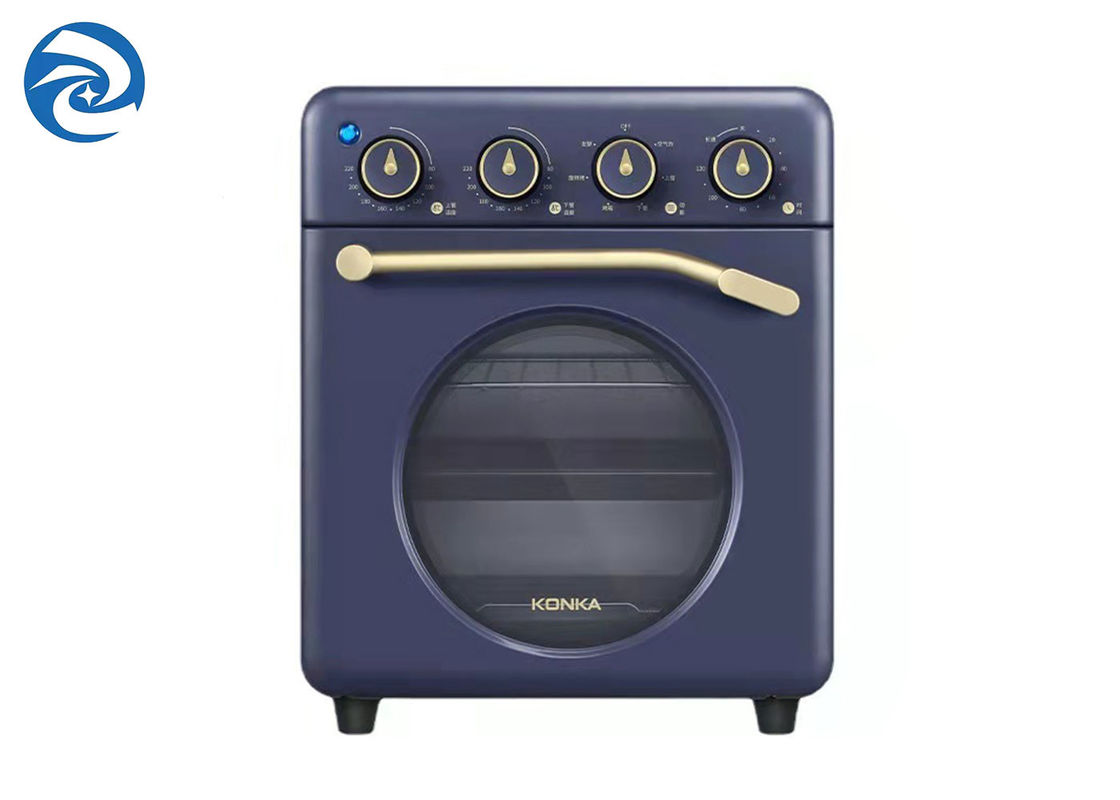 18L Pemanggang Roti Dan Oven Pemanggang Roti Penggorengan Udara Stainless Steel 19qt