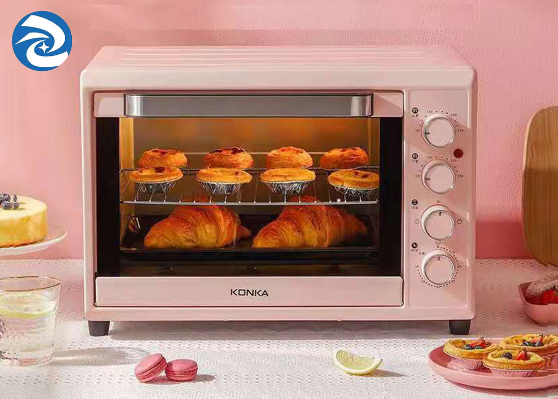 Pemanggang Roti Kapasitas Besar Dan Oven Pemanggang Roti 2000W 42L Multi Fungsi Listrik