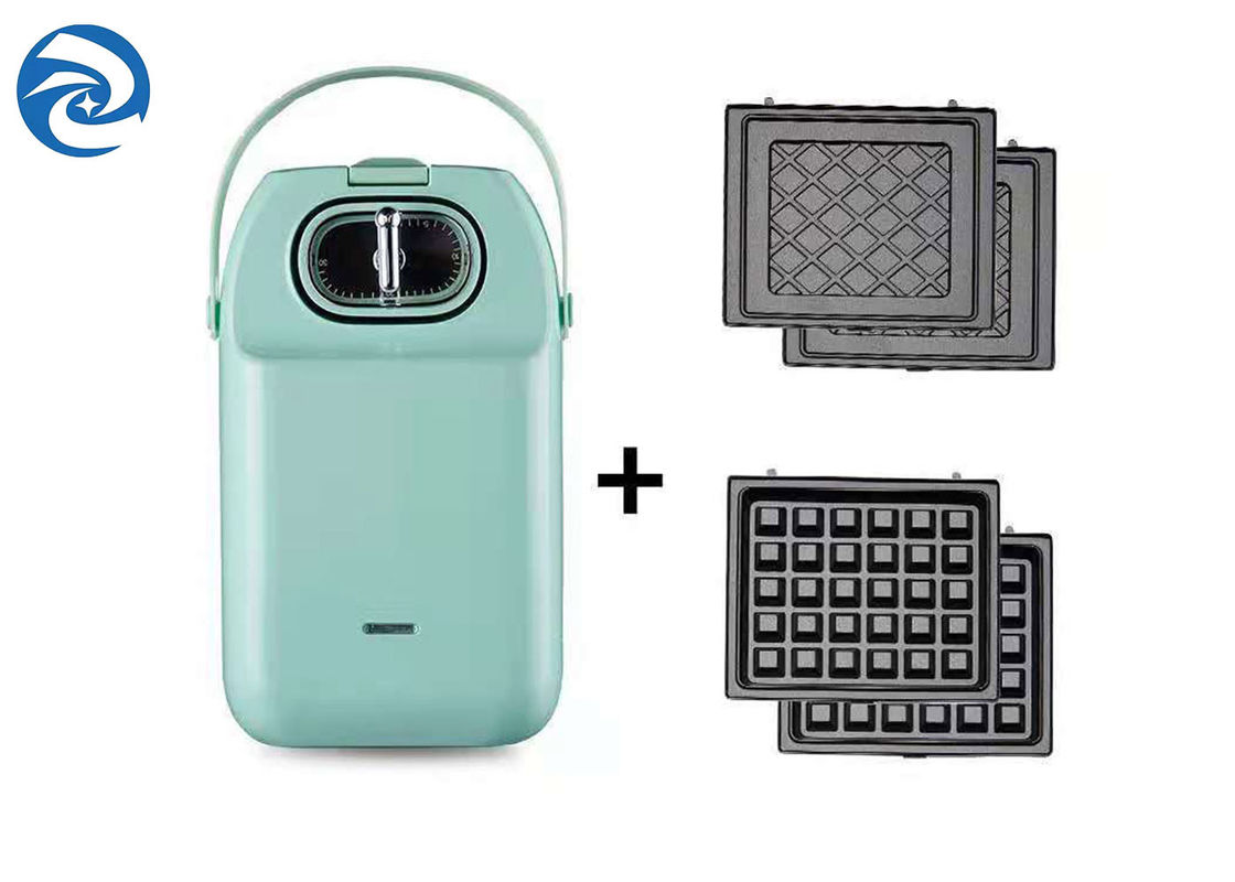Mini 650W Multi Fungsi Pembuat Sandwich 220V Sarapan