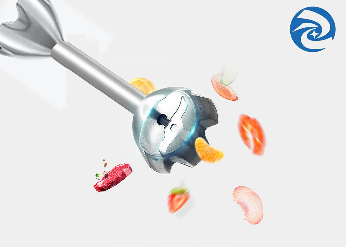 400W 500ml Mixer Makanan Genggam 304 Stainless Steel 2 Kecepatan
