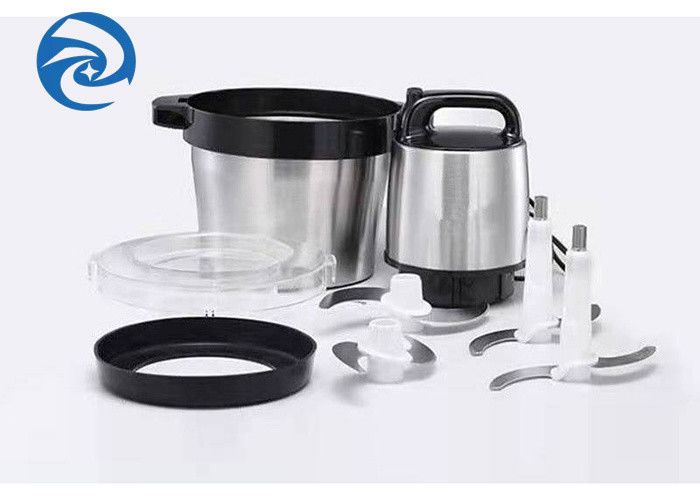 Penggiling Daging Listrik Stainless Steel 6L 1000W 220V