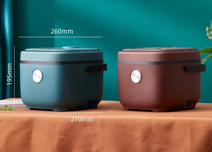 2.5L Multi Cooker 2.6qt 26x21x19.5cm 2 Sampai 3 Orang Jenis Komputer Mikro