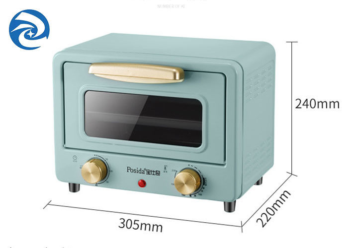 10L Baking Multi Fungsi Pemanggang Roti Oven 750W 10.5 Quart