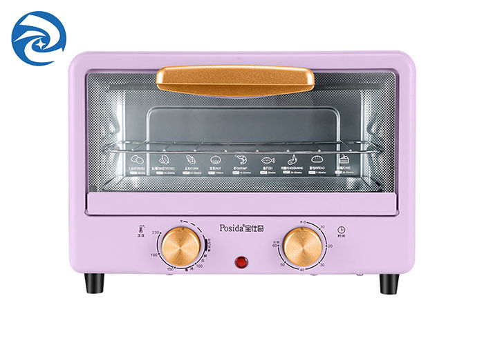 750W Pemanggang Roti Dan Oven Pemanggang Roti 12L 220V Gaya Jepang Mini