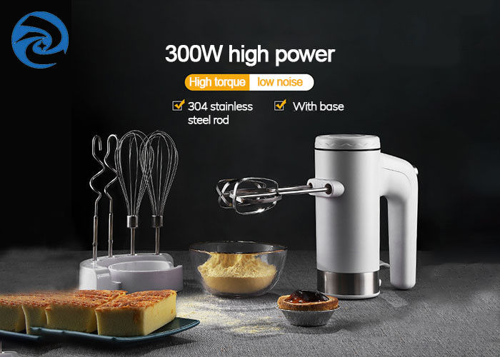 Pengocok Telur Listrik Dengan Stand ABS Stainless Steel