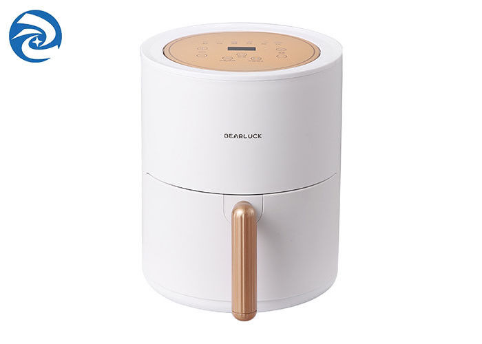 800W 2.5L Smart Home Air Fryer 2.6qt Bulat Multifungsi