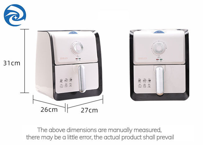 5L Kapasitas Besar Air Fryer Electric Non Stick Coating 5.3qt