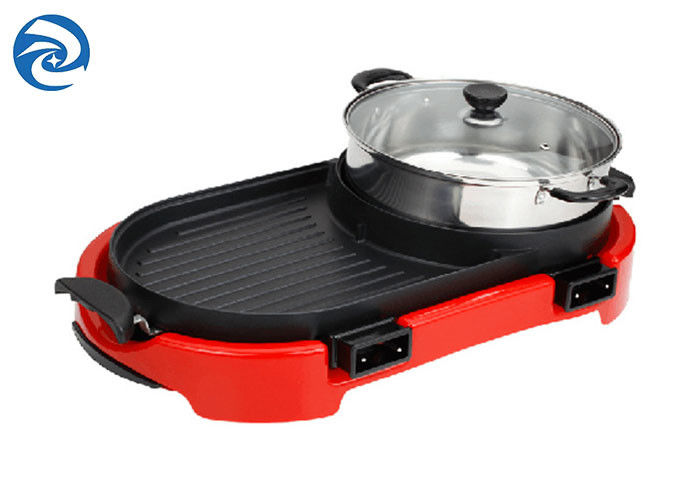 Wajan Pemanggang Listrik Non Stick Wajan 1350W bebas asap