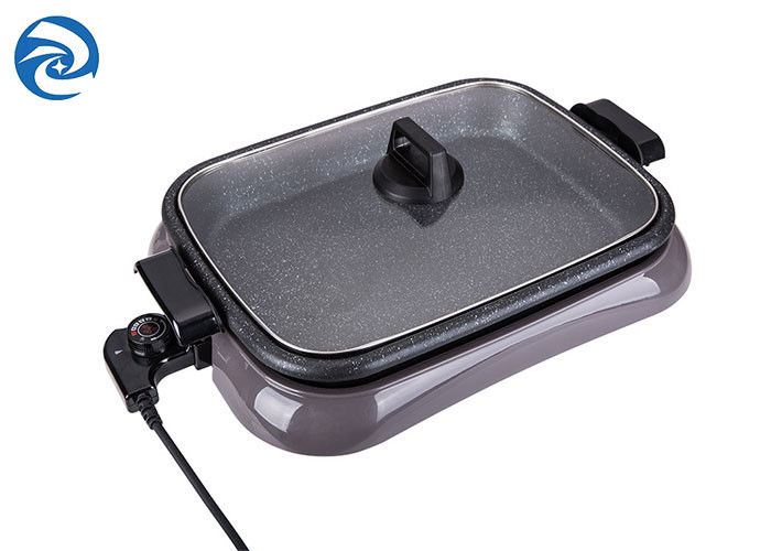 1600W Electric Grills Wajan Wajan Anti Panas Memerah
