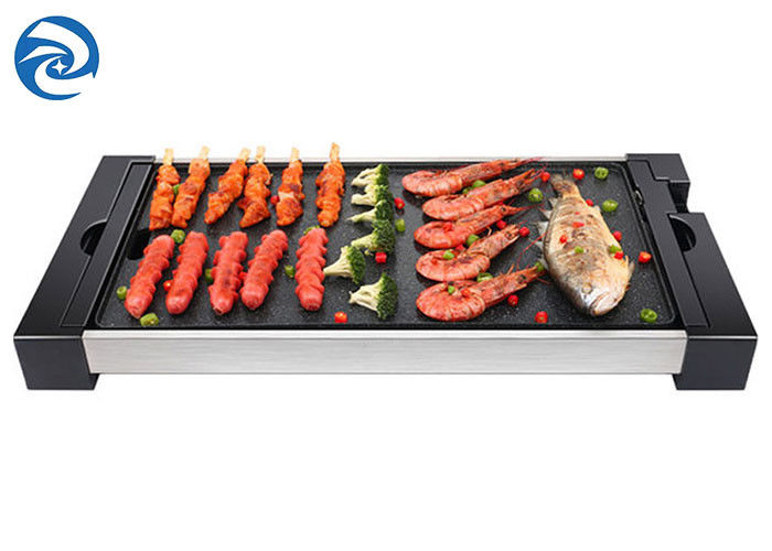 1800W Panggangan BBQ Listrik Tanpa Asap 110V 220V 625x316x65mm