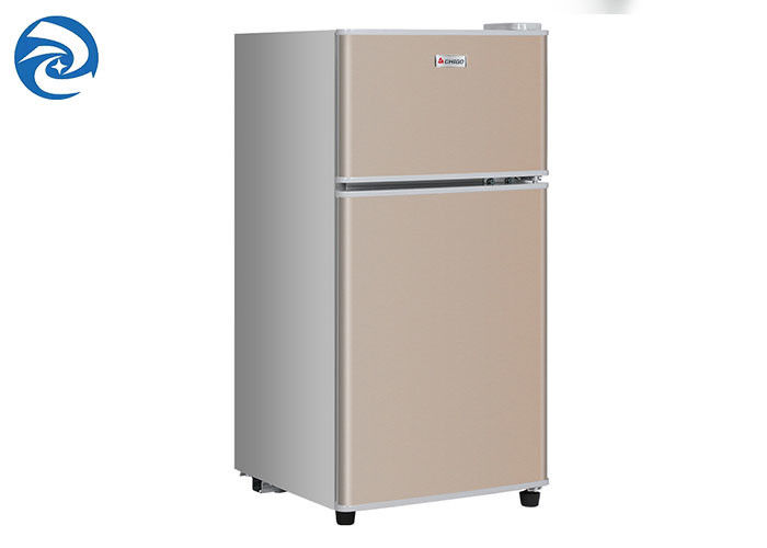 Kulkas Mini Pintu Ganda 56L Rumah Tangga Dengan Freezer 2 Kaki Kubik