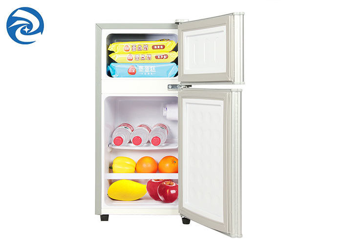 Kulkas Mini Pintu Ganda 56L Rumah Tangga Dengan Freezer 2 Kaki Kubik