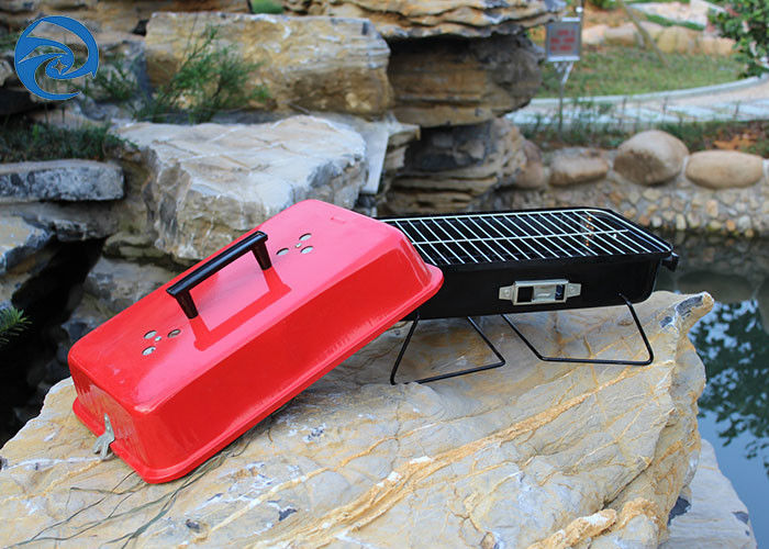 Portabel 0.6mm Burger Grill Kecil 50cm × 25cm × 23cm