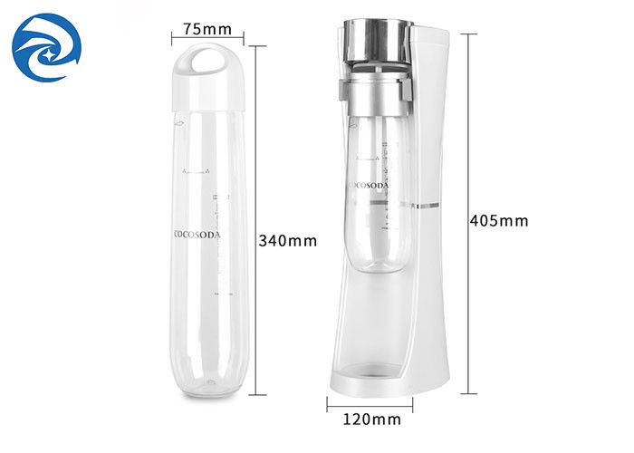 500ml 1000ml Mesin Air Gelembung Komersial Merah
