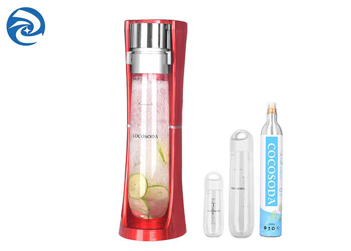500ml 1000ml Mesin Air Gelembung Komersial Merah