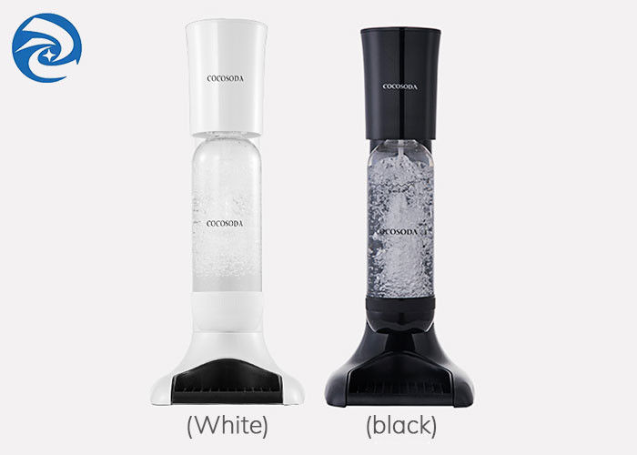 Mesin Air Gelembung Soda 360g Hitam Sepenuhnya Otomatis